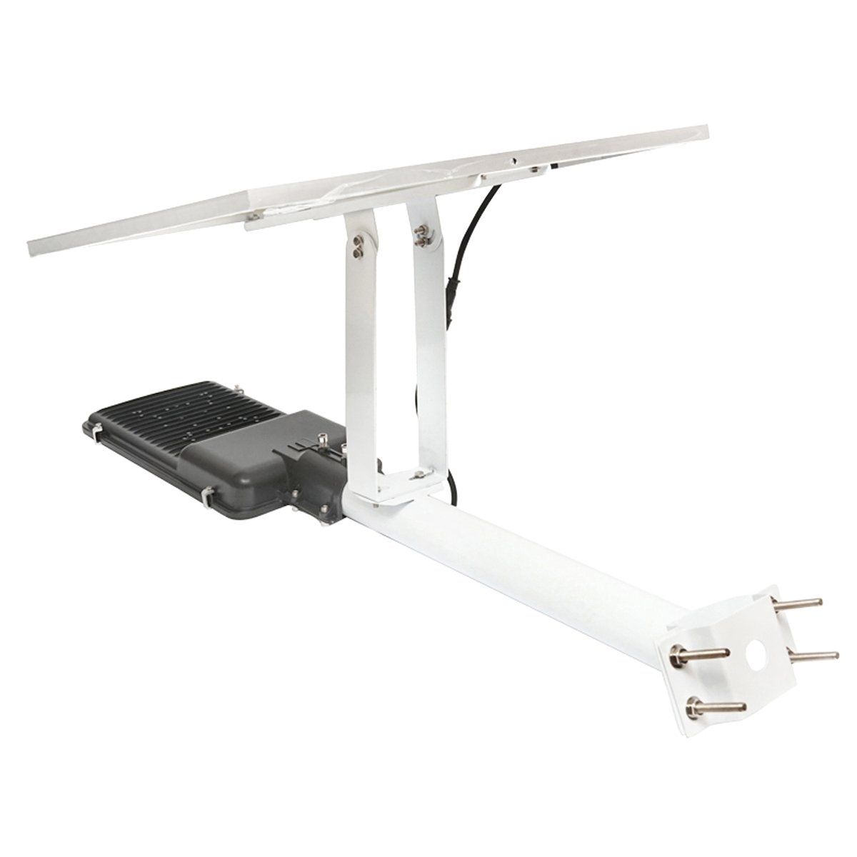 Lampa solara LED 300W cu panou solar 28W, baterie LifePo4 3.2V/40Ah, 6000-8000K, senzor de miscare, telecomanda IP65 Breckner Germany